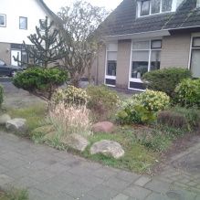 Romantische voortuin